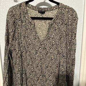 Lucky Brand Floral Blouse